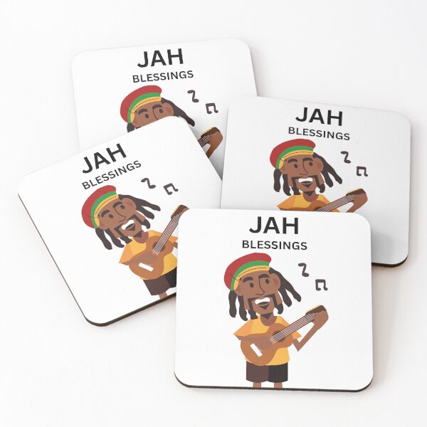 Item preview, Jah Blessings Reggae Design – Rasta Vibes Jamaican Spiritual Music Graphic designed and sold by KingdomDesigns2.