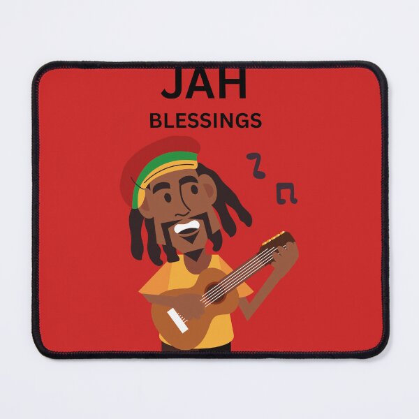 Item preview, Jah Blessings Reggae Design – Rasta Vibes Jamaican Spiritual Music Graphic designed and sold by KingdomDesigns2.