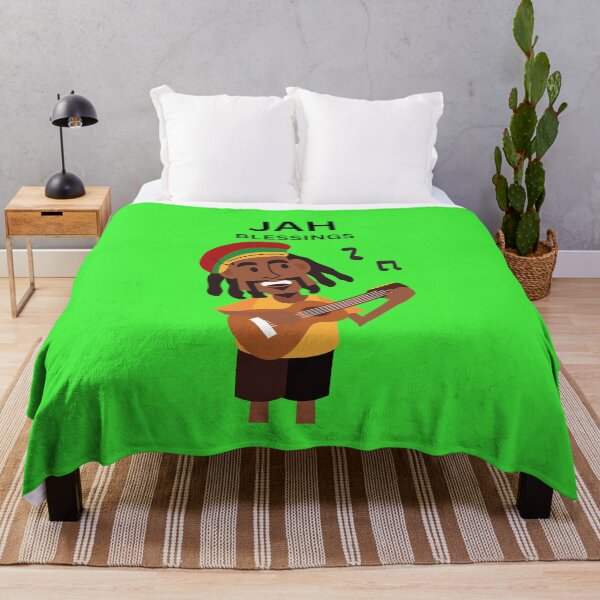 Item preview, Jah Blessings Reggae Design – Rasta Vibes Jamaican Spiritual Music Graphic designed and sold by KingdomDesigns2.