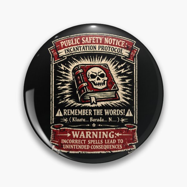 Item preview, Incantation Safety Notice Remember the Words Graphic designed and sold by agearb.