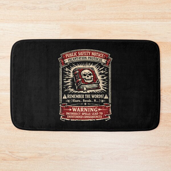 Item preview, Incantation Safety Notice Remember the Words Graphic designed and sold by agearb.