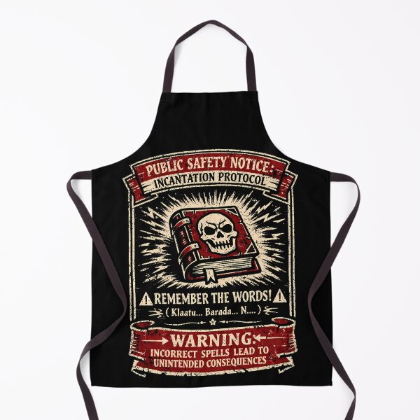 Item preview, Incantation Safety Notice Remember the Words Graphic designed and sold by agearb.