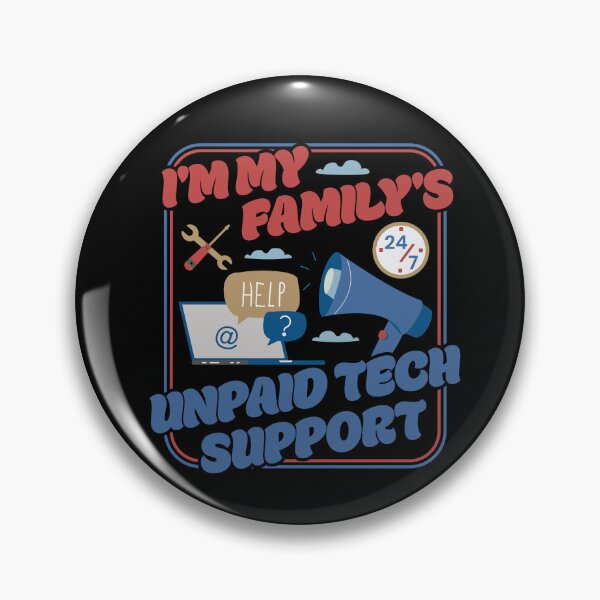 Item preview, I'm My Family's Unpaid Tech Support - Funny Family Comupter Humor designed and sold by PCStudio57.