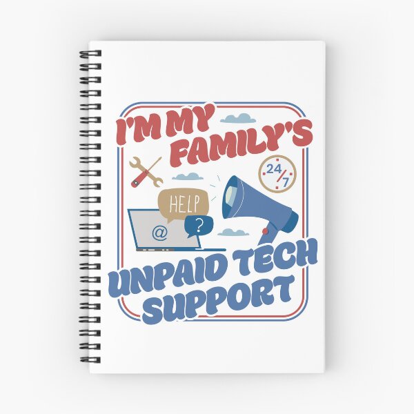 Item preview, I'm My Family's Unpaid Tech Support - Funny Family Comupter Humor designed and sold by PCStudio57.