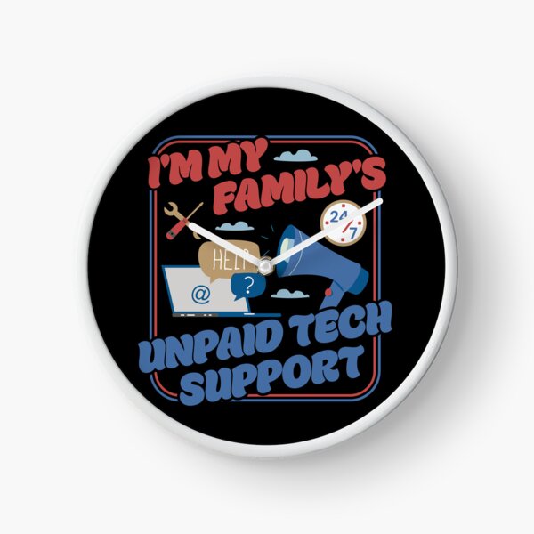 Item preview, I'm My Family's Unpaid Tech Support - Funny Family Comupter Humor designed and sold by PCStudio57.