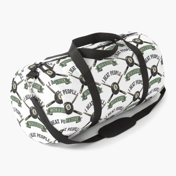 Item preview, I Beat People With A Stick Billiards Humor designed and sold by zbox1.