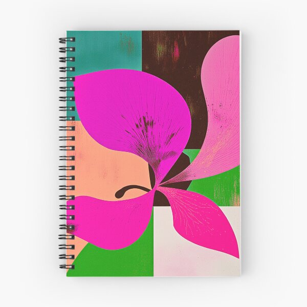 Item preview, Vibrant Pink Art Deco Floral Bloom designed and sold by joycrysstudio.