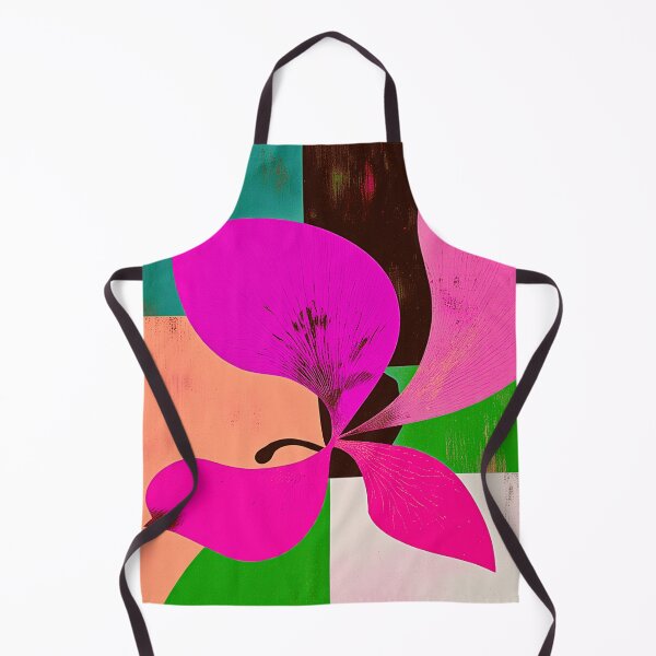 Item preview, Vibrant Pink Art Deco Floral Bloom designed and sold by joycrysstudio.