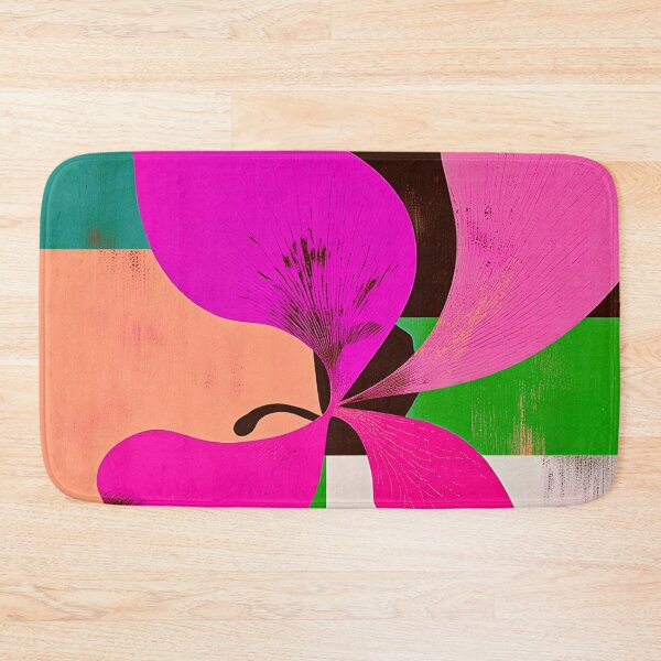Item preview, Vibrant Pink Art Deco Floral Bloom designed and sold by joycrysstudio.