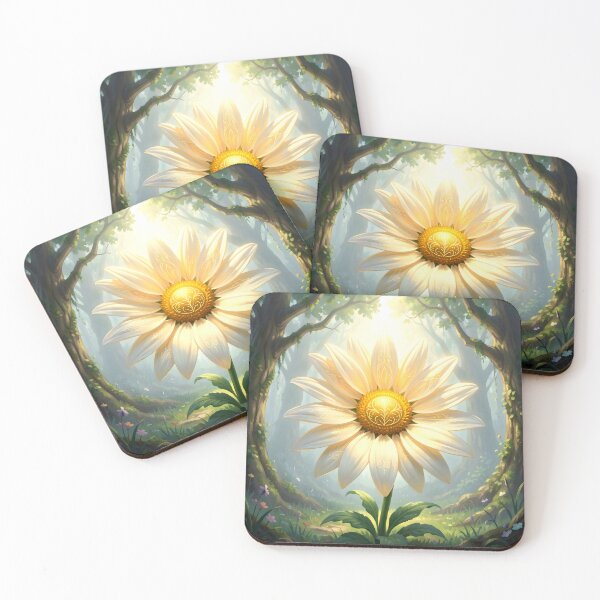 Item preview, Sunlit Flower in Enchanted Forest designed and sold by Roanemermaid.