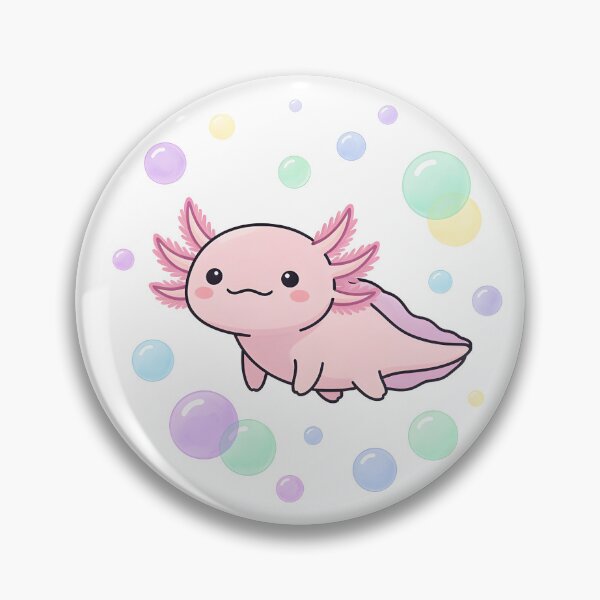 Item preview, Cute Axolotl Pink Gills | Kawaii Salamander Exotic Pet T-Shirt designed and sold by SlyFenrir.