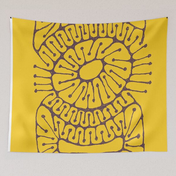 Item preview, NUCLEUS YELLOW & BLACK designed and sold by KolbStudios.
