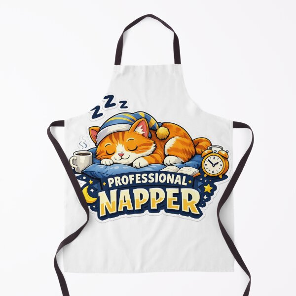 Item preview, Cute Sleeping Cat Professional Napper Funny Design designed and sold by Wolf Creator.