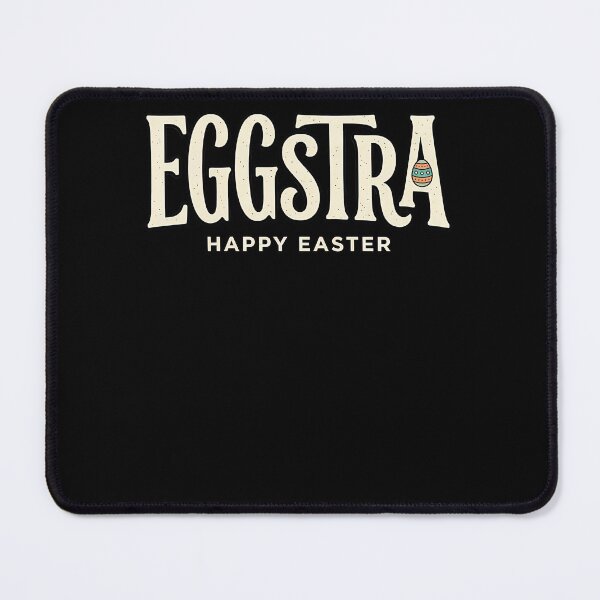 Item preview, Vintage Eggstra Happy Easter Typography designed and sold by zbox1.