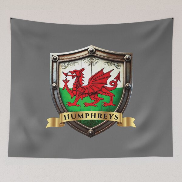 Item preview, Wales Heritage Shield for Humphreys designed and sold by Highlandkings.