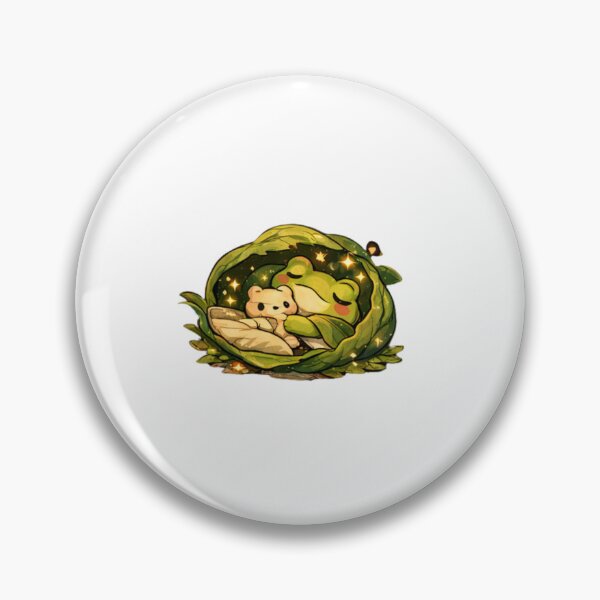Item preview, Sleepy Frog designed and sold by Willow&WispCo..