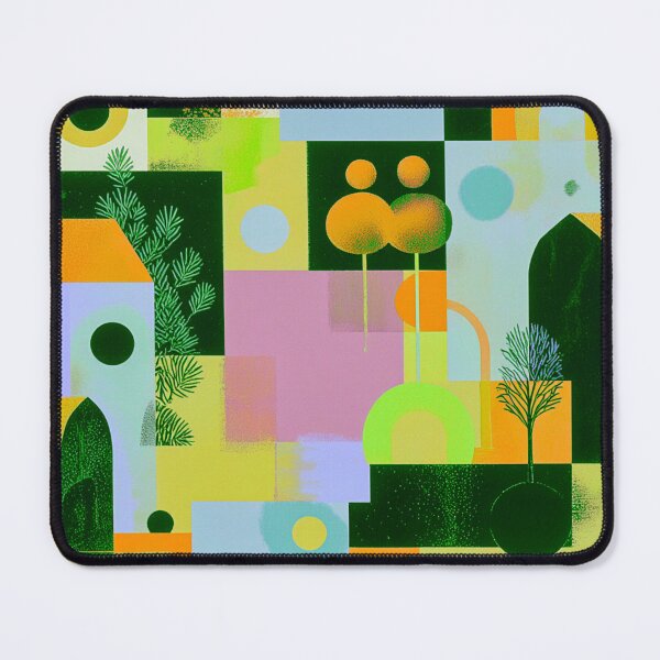 Item preview, Art Deco Botanical Landscape Illustration designed and sold by joycrysstudio.