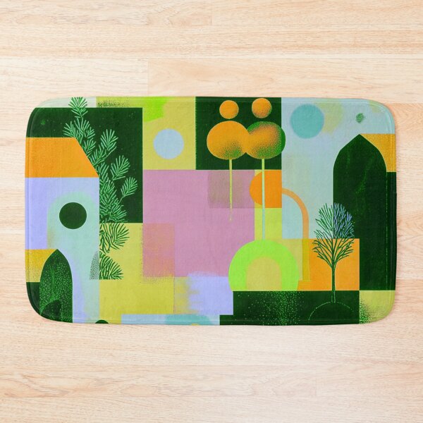 Item preview, Art Deco Botanical Landscape Illustration designed and sold by joycrysstudio.