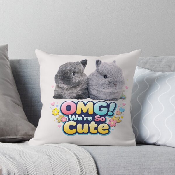 Item preview, OMG We’re So Cute - Twin Bunnies designed and sold by Studio Origins NZ (SO NZ).