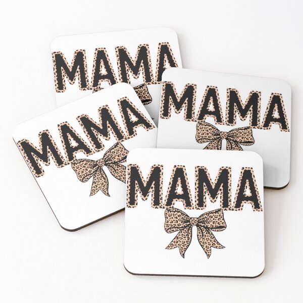 Item preview, Leopard Print Mama PNG - Coquette Bow Aesthetic Mother's Day Cheetah Print designed and sold by pixelspaperslab.
