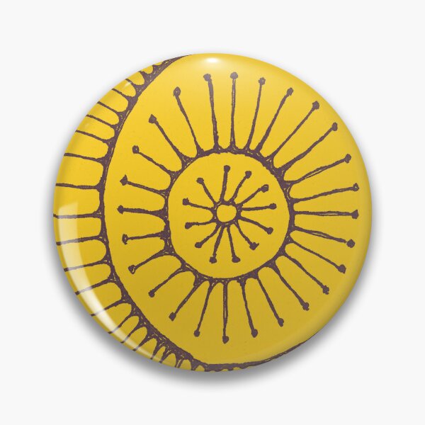 Item preview, ORBIT YELLOW & BLACK designed and sold by KolbStudios.