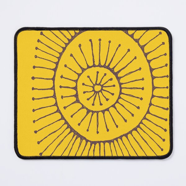 Item preview, ORBIT YELLOW & BLACK designed and sold by KolbStudios.