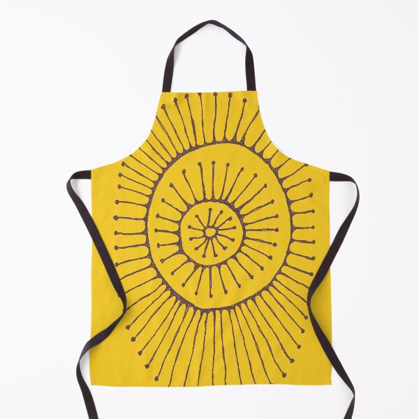 Item preview, ORBIT YELLOW & BLACK designed and sold by KolbStudios.