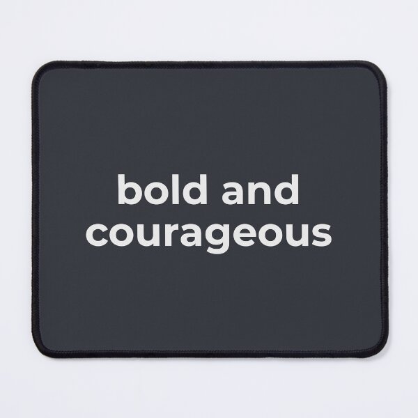 Item preview, Bold and Courageous Faith Statement | Confidence Building Statement designed and sold by FaithStatement.