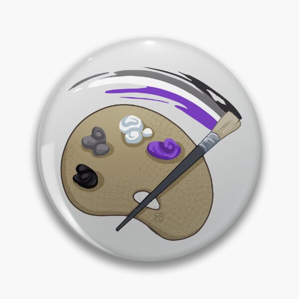 Item preview, Asexual Pride Pallet designed and sold by FruitCupSpace.