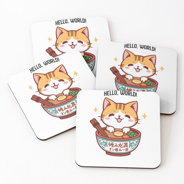 Item preview,  Cat sitting inside a ramen bowl designed and sold by Create with Laloves.