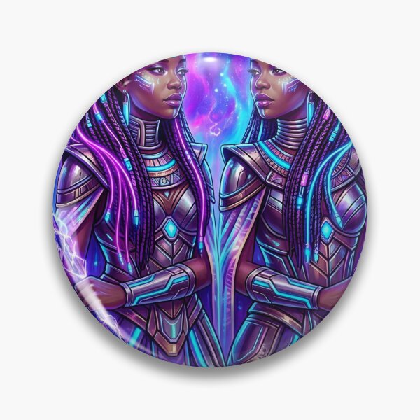 Item preview, Cosmic Twin Queens designed and sold by ChloeDesigns401.