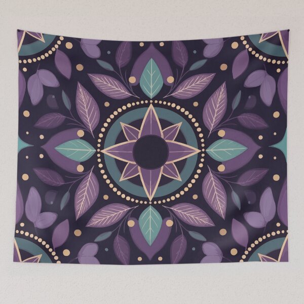 Item preview, Elegant Floral Mandala Design designed and sold by RidaSalArt.