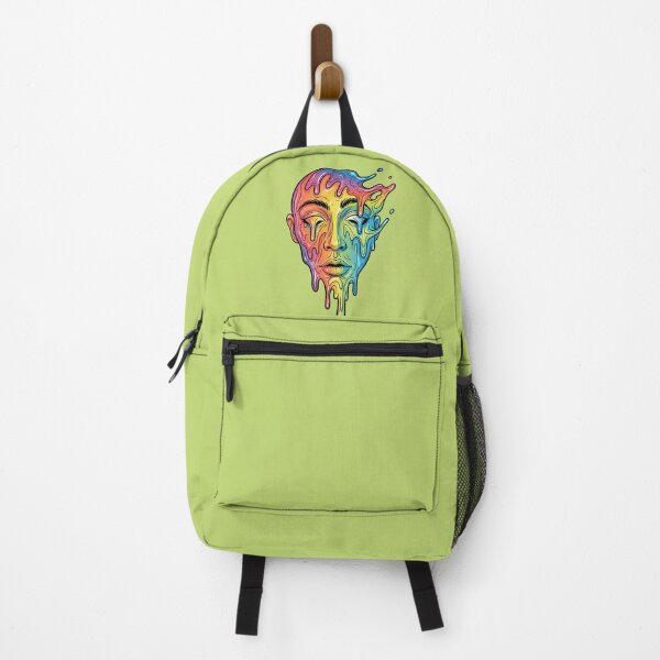 Item preview, Melting Rainbow Face - Psychedelic Surreal Street Art designed and sold by Valeriia_Isaieva.