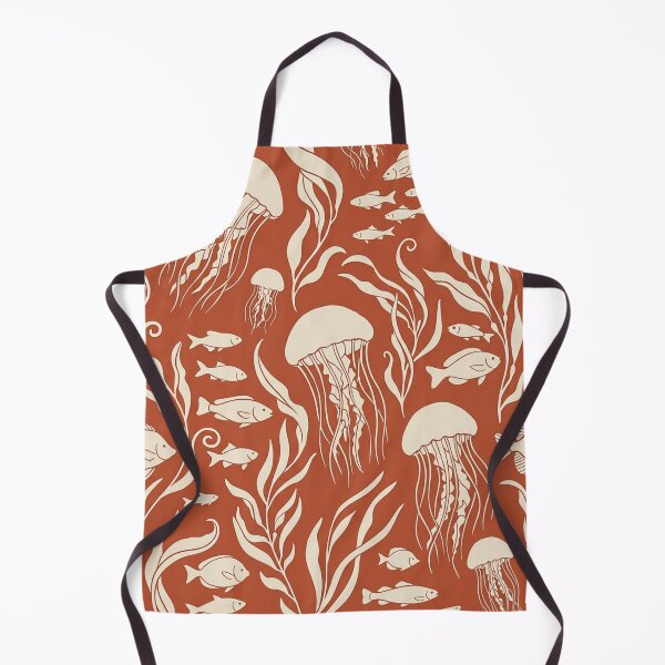 Item preview, Marine World with Jellyfish, Algae, and Fish designed and sold by Ciervo Primavera.