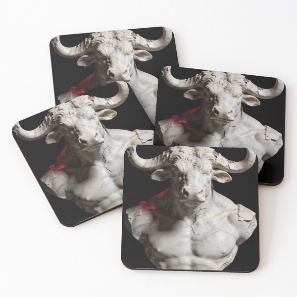 Item preview, Minotaur Titan – Greek Mythology Warriorminotaur designed and sold by Marble Void.