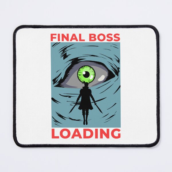 Item preview, Final Boss Loading Action Anime designed and sold by PTMerchco.