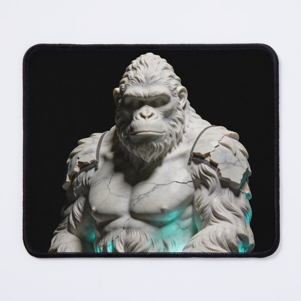 Item preview, Primal Titan – Gorilla Stone Statue designed and sold by Marble Void.