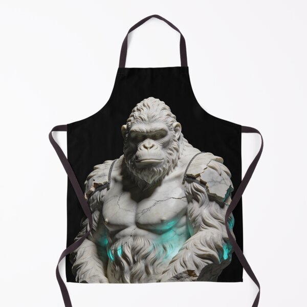 Item preview, Primal Titan – Gorilla Stone Statue designed and sold by Marble Void.