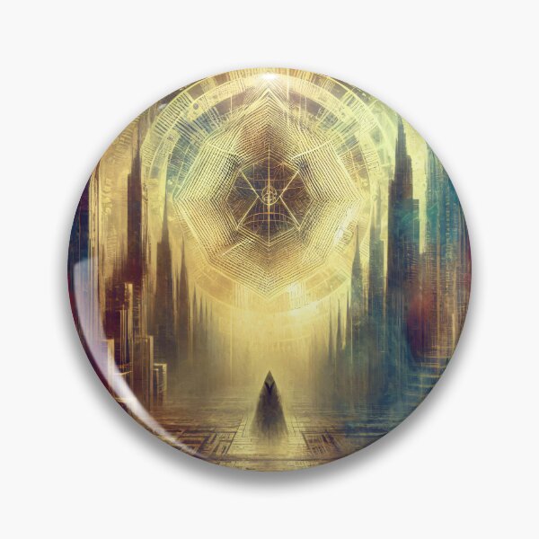 Item preview, Maddox- circuit temple city: glitchprint scape designed and sold by QiMera.