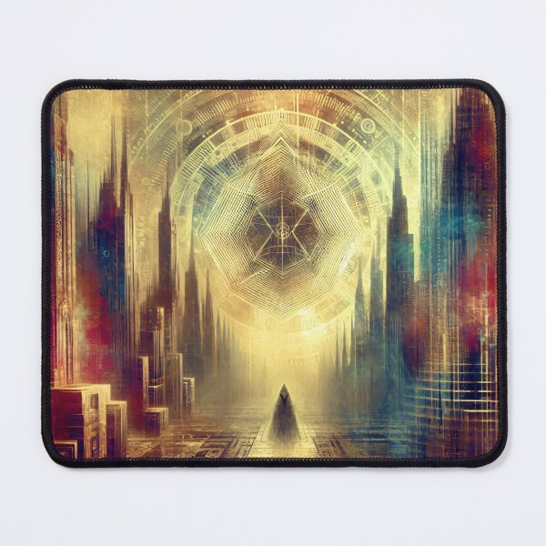 Item preview, Maddox- circuit temple city: glitchprint scape designed and sold by QiMera.