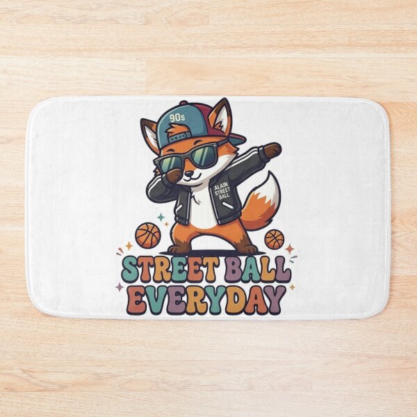 Item preview, Street Ball Everyday Dabbing Fox retro 90s vintage aesthetic designed and sold by Wear Sculpt.