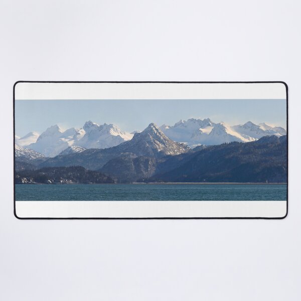 Item preview, Panoramic Kachemak peaks designed and sold by zumi.