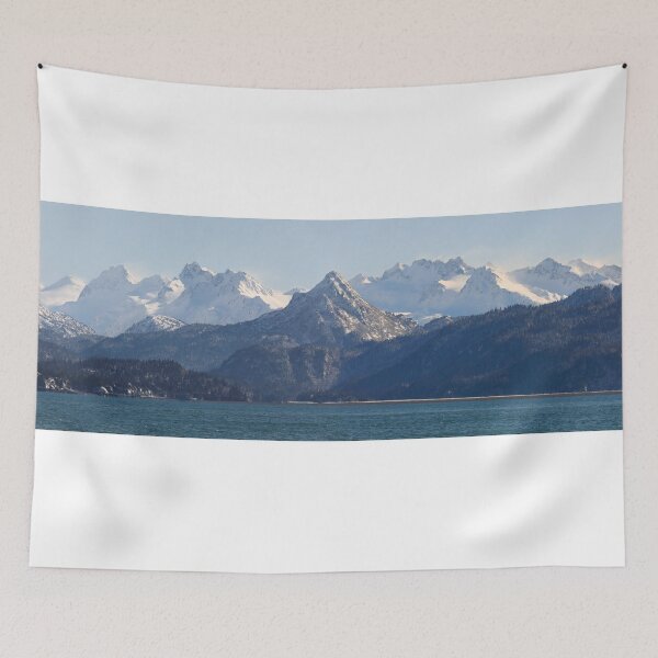Item preview, Panoramic Kachemak peaks designed and sold by zumi.