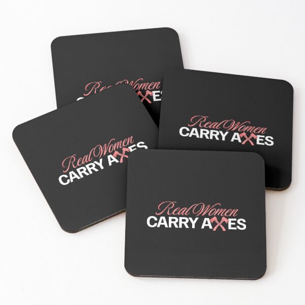 Item preview, Real Women Carry Axes Firefighter Gift for Women in Firefighting designed and sold by HazardPay.