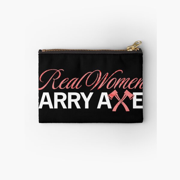 Item preview, Real Women Carry Axes Firefighter Gift for Women in Firefighting designed and sold by HazardPay.