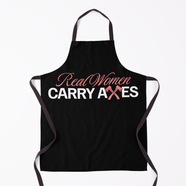 Item preview, Real Women Carry Axes Firefighter Gift for Women in Firefighting designed and sold by HazardPay.