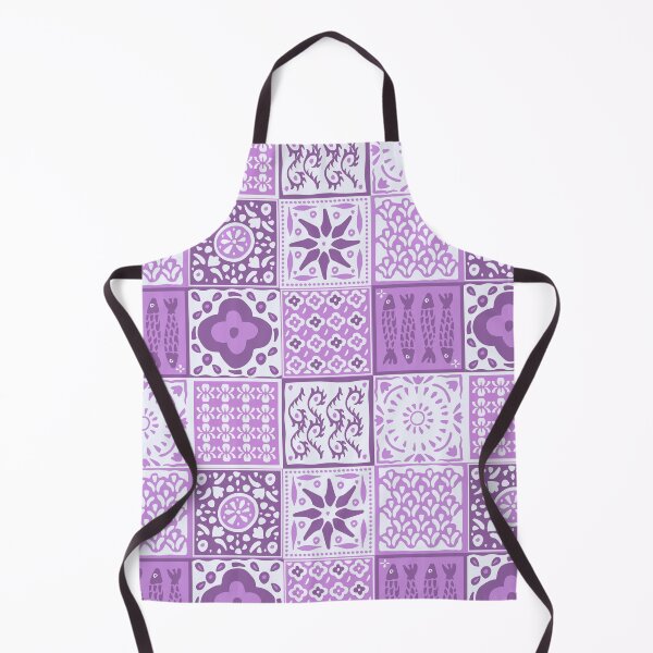 Item preview, Pink rustic mediterranean tile pattern designed and sold by Patternandflow.
