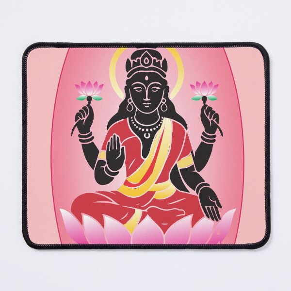 Item preview, Gods of India art series - Goddess Lakshmi - Prosperity & Beauty designed and sold by ArtGMerch.