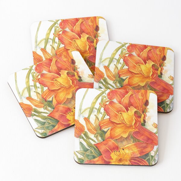 Item preview, Sunset Daylilies  designed and sold by WildflowerBarn.
