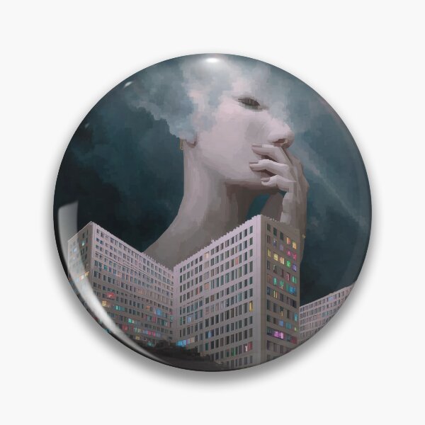 Item preview, The Woman Curtain Industrial View designed and sold by hub..